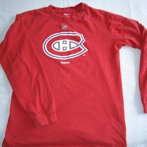 Montreal Canadiens NHL Youth Long Sleeve Tshirt